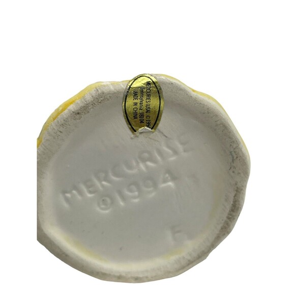 Mercuries Bunnies Creamer & Sugar 1994 Tea Party Childs Easter Decor Vintage - Picture 14 of 16